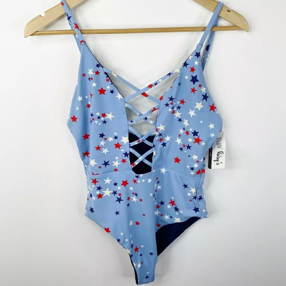 Dippin Daisy’s Bliss swimsuit sky star